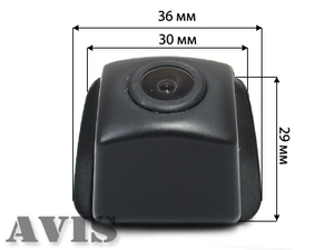 CMOS штатная камера заднего вида AVEL AVS312CPR для TOYOTA CAMRY VI (2007-...) (#089), фото 2