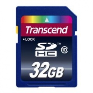 Карта памяти Transcend SD Card 32Gb, класс 10, SDHC