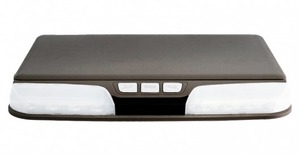 Автомобильный потолочный монитор 15.3" с DVD ERGO ER15M (Серый), фото 2