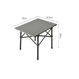 Стол туристический Naturehike Yamami Y01 складной,52х37,5х41 см, серый CNK2450JJ027-TIC, фото 4