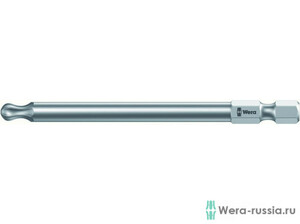 TORX BO бита, с отверстием, 1/4" E6.3, TX 9 x 89 мм WERA 867/4 Z WE-060049, фото 1