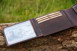 Бумажник Klondike Digger Amos, темно-коричневый, 12,5x10x2,5 см, фото 8