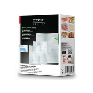 Пакеты вакуумные CASO 7 Sterne 16*23-40/20*30-40/30*40-20, 150мкм, фото 1