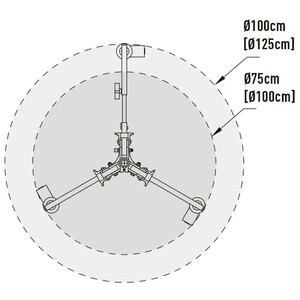 База на колесах KUPO 340 ROLLER STAND BASE, фото 4