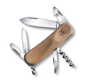 Нож Victorinox EvoWood 10, 85 мм, 11 функций, дерево, фото 1