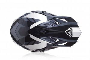 Шлем Acerbis X-TRACK White/Black Glossy M, фото 6