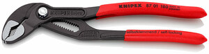COBRA Клещи переставные, зев 42 мм, длина 180 мм, фосфатированные, обливные ручки KNIPEX KN-8701180
