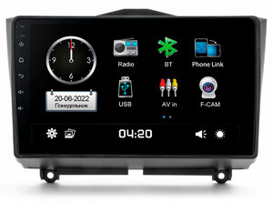 Lada Granta 19+ (CITY Incar ADF-6302) Bluetooth, 2.5D экран, CarPlay и Android Auto, 9 дюймов, фото 1