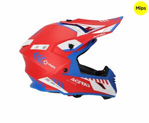 Шлем Acerbis X-TRACK MIPS 22-06 Red/Blue XS, фото 3