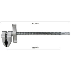 Зажим KUPO KCP-607 SUPER VISER CLAMP END JAW 9", фото 2