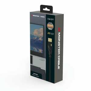 HDMI Кабель, Monster Cable Essentials, 8K, UHS, 1.5m, фото 4