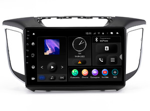 Hyundai Creta 16-21 (Incar TMX-2410-6 Maximum) Android 10 / 1280X720 / громкая связь / Wi-Fi / DSP / оперативная память 6 Gb / внутренняя 128 Gb / 10 дюймов, фото 2