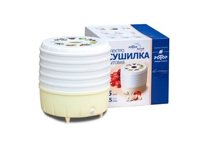 Сушилка для овощей и фруктов Ротор Алтай  СШ-022, 5 поддонов, цветная уп., фото 1