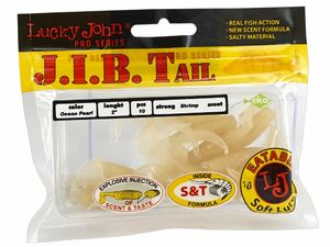 Твистеры съедобные LJ Pro Series J.I.B TAIL 2.0in (05.10)/033 10шт., фото 2