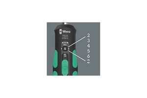 Динамометрическая отвёртка, 2-6 Нм 7515 Kraftform Safe-Torque Speed WERA WE-075815, фото 3