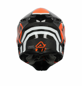 Шлем Acerbis STEEL CARBON 22-06 Black/Orange (S), фото 2