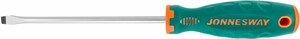 JONNESWAY D71S8175 Отвертка стержневая шлицевая ANTI-SLIP GRIP, SL8.0х175 мм