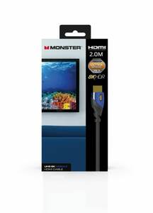 HDMI Кабель, Monster Cable Essentials,  8К, UHS, Cobalt, 2m, фото 7