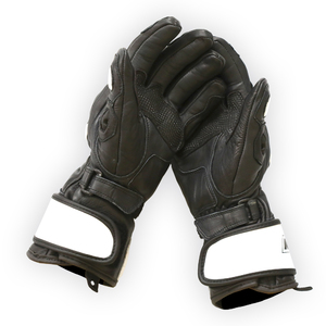 Мотоперчатки летние Lasser 2 MCP (черно-белый, Black-White, 2XL), фото 2
