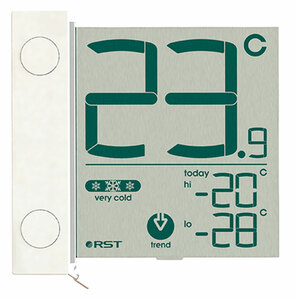 Термометр цифровой RST 01291, оконный, фото 1