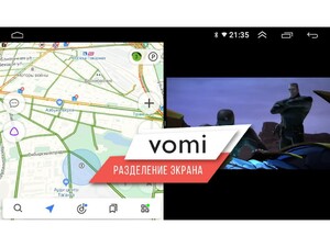 Головное устройство vomi AK561R9-MTK-LTE-4-64 для Mitsubishi L200 2019+ парящий экран, фото 6
