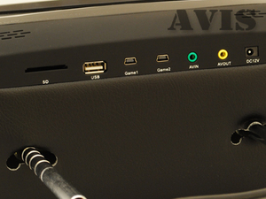 Подголовник со встроенным DVD плеером и LCD монитором 7" Avel AVS0745T (Черный), фото 4