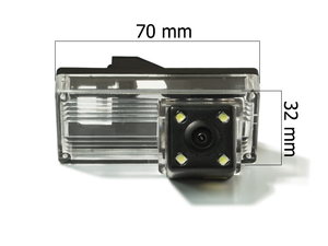 CMOS ECO LED штатная камера заднего вида AVEL Electronics AVS112CPR (#094) для TOYOTA LC100/LC PRADO 120 (запаска под авто), фото 2