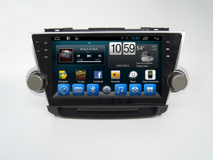 Штатная магнитола CARMEDIA KR-1027-T8 для Toyota Highlander 2012-2014 на Android 8.1, фото 1
