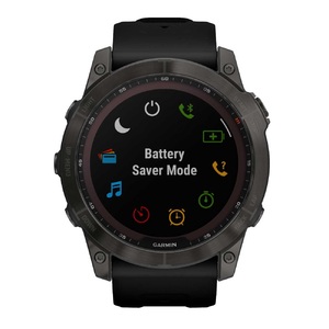Часы Garmin fenix 7X Saph/Carbon Gray/Ti w/Silcone Band (010-02541-11G) (010-02541-34), фото 7