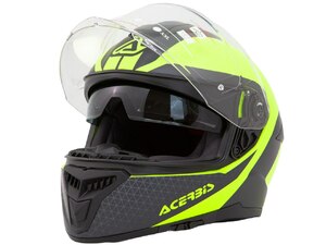 Шлем Acerbis KRAPON Fluo-Yellow/Black XL, фото 8