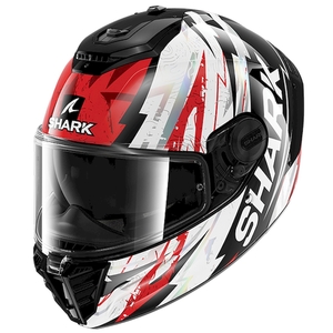 Шлем Shark SPARTAN RS HIBOLT глянцевый Black Red Chrom L, фото 1