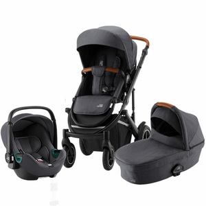 Коляска 3 в 1 Plus Britax Romer Smile III BS3 i-size Midnight Grey