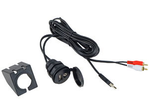 USB-AUX кабель для выноса разъемов в салон