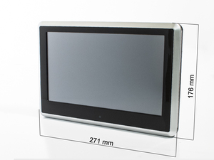Навесной монитор на подголовник с сенсорным экраном 10.1", встроенным DVD плеером и медиаплеером AVEL Electronics AVS1038T, фото 2