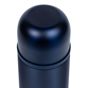 Термос Relaxika 101 (0,35 литра), темно-синий (стикерпак "7 вершин"), фото 4