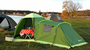 Палатка Лотос 3 Саммер (комплект со спальной палаткой), фото 2