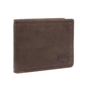 Бумажник Klondike John, коричневый, 11,5x9 см, фото 2