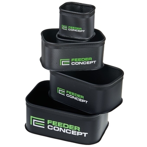 Емкости для прикормки и насадки Feeder Concept EVA 5шт. набор 270х170х100, фото 2