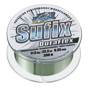 Леска SUFIX Duraflex прозрачная 150м 0.18мм 3.7кг, фото 3