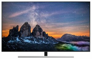 Телевизор QLED Samsung 55" QE55Q80RAUXRU Q серебристый/Ultra HD/1000Hz/DVB-T2/DVB-C/DVB-S2/USB/WiFi/Smart TV (RUS), фото 1