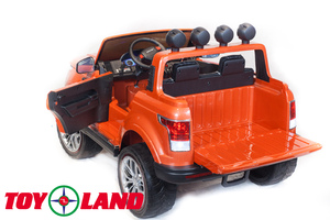 Детский автомобиль Toyland Range Rover XMX 601 4х4 10A Оранжевый, фото 7