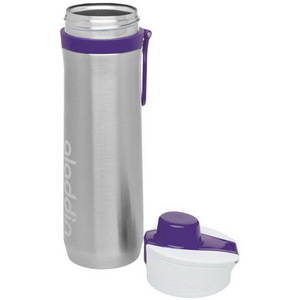 Бутылка для воды Aladdin Active Hydration 0.6L фиолетовая, фото 2