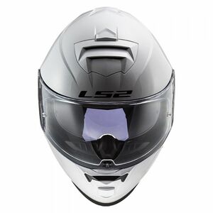 Мотошлем LS2 FF800 STORM II SOLID (белый глянцевый, White, 3XL), фото 3