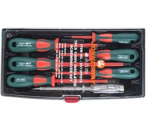 JONNESWAY DV13PP07S Набор отверток стержневых диэлектрических, 7 предметов, фото 2