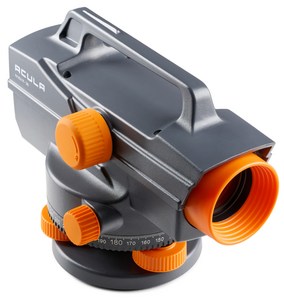 Профессиональный комплект ACULA Специальный высокоточный оптический нивелир с усиленной защитой от ударов, вибраций, воды и пыли NIVEX R-38 (объектив 40 мм; IPX6) + Геодезический штатив Geo 12-S (высота 99-173 см) + Нивелирная рейка TLS 3 (3м), фото 7