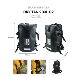 Влагозащитный рюкзак Stream Trail Dry Tank D2 OD 33L, фото 3