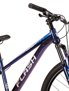 Велосипед Tech Team FLASH 26"х14" синий хамелеон 2024, фото 3