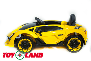 Детский автомобиль Toyland Lamborghini YHK 2881 Желтый, фото 4
