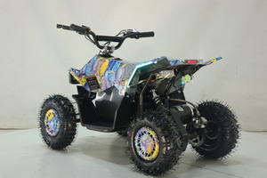 Квадроцикл Toyland ATV-2E 36V1000W Мульти зеленый (Multi 9), фото 8