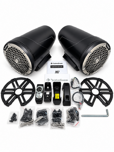Корпусные влагозащищенные динамики Rockford Fosgate M2WL-8B 8", 250 Вт RMS, черные, фото 2